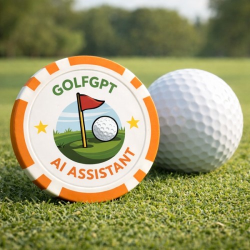 Quick Ship Custom Poker Chip Golf Marker