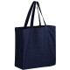 Color Cotton Canvas Tote Bag - 13x5x13