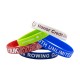 Printed Silicone Awareness Bracelets