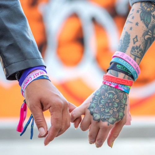 Printed Silicone Awareness Bracelets