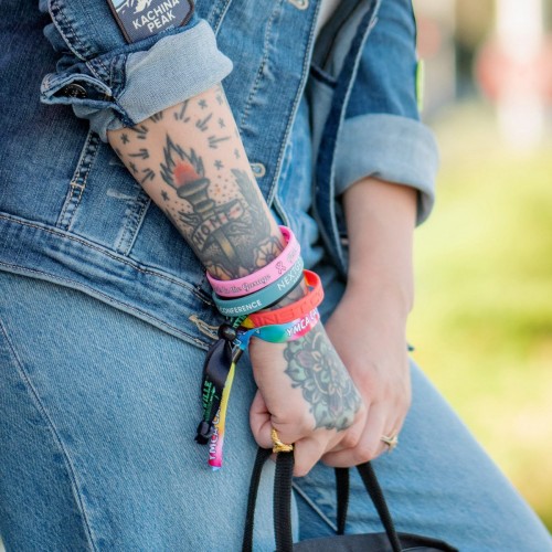Printed Silicone Awareness Bracelets