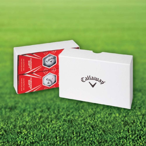 Callaway Warbird 6-Ball Box in White
