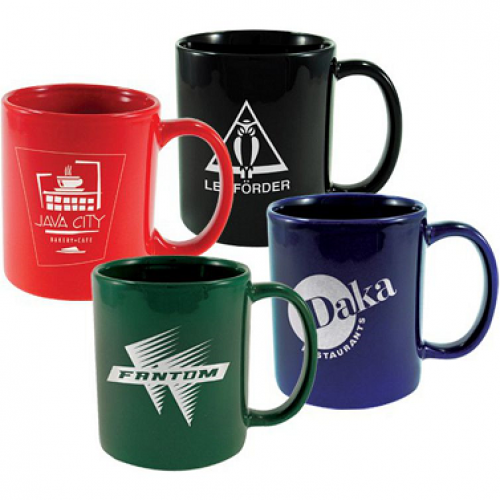 Custom Logo Coffee Mugs - Personalized