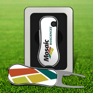 Pitchfix Flash Golf Divot Repair Tool in Window Tin