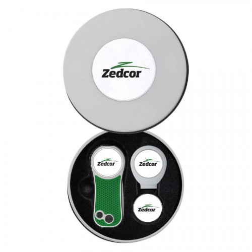 Pitchfix Hybrid Golf Divot Tool Deluxe Gift Set with Hat Clip