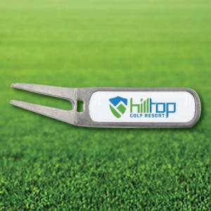 Premium Bent Tab Divot Tool