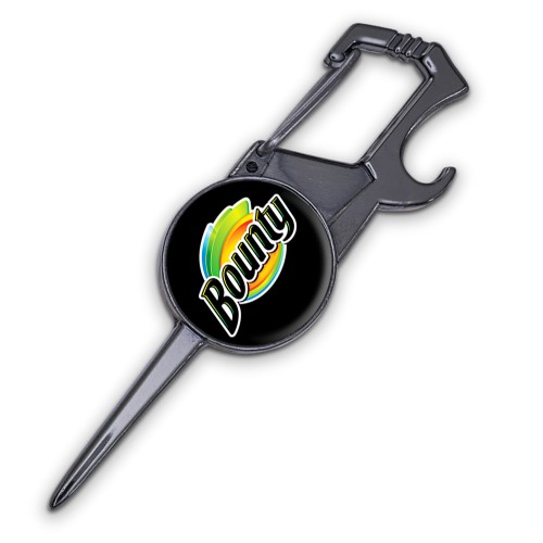 Golf N' Brew Divot Tool with Removable Ball Marker & Bottle Opener