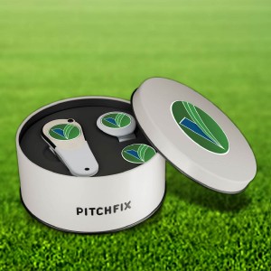 Pitchfix Icon Golf Divot Tool Deluxe Gift Set with Hat Clip