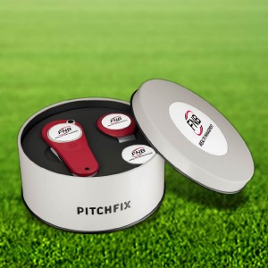 Pitchfix Original 2.5 Golf Divot Tool Deluxe Gift Set with Hat Clip