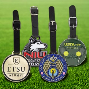 Custom Die Cast Golf Bag Tag