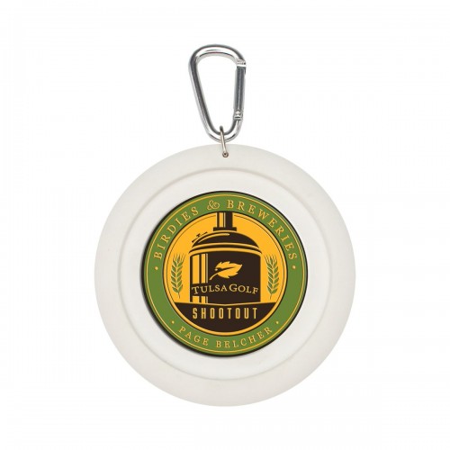 Golf Putt Target PVC Bag Tag Golf Putt Target PVC Bag Tag