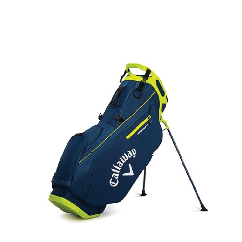 Ladies Golf Bag Greg Norman Cart Bag 14 Way Divider Black White Yellow