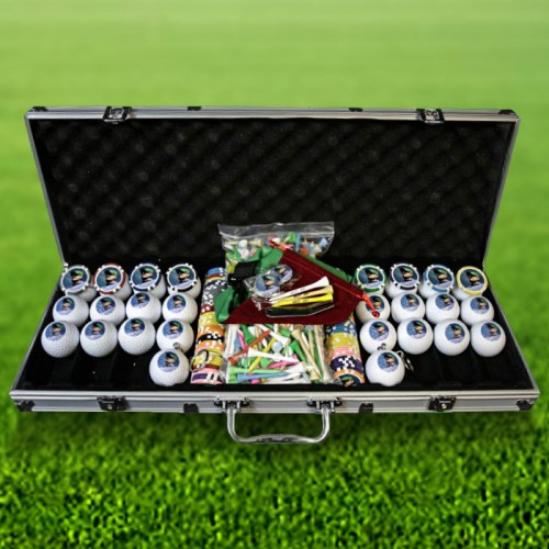 Deluxe Golf Gift Set With Titleist ProV1 Balls