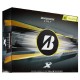 Bridgestone Tour B X 2026 Yellow Custom Logo Golf Balls / Dozen