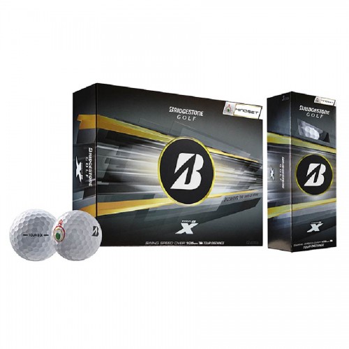 Bridgestone Tour B X MindSet 2026 Custom Logo Golf Balls / Dozen