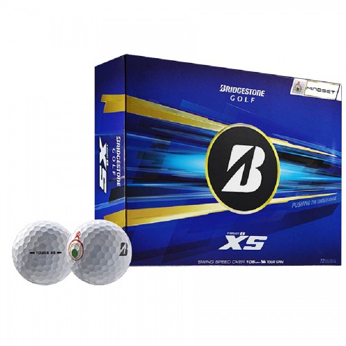 Bridgestone Tour B XS MindSet 2026 Custom Logo Golf Balls / Dozen