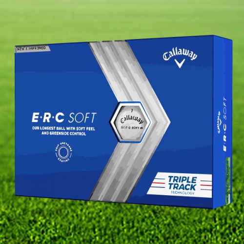 Callaway ERC Soft Triple Track Custom Logo Golf Balls / Dozen