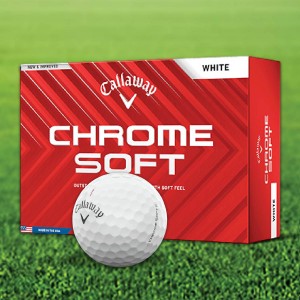 Callaway Chrome Soft Custom Logo Golf Balls / Half Dozen