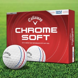 Callaway Chrome Soft Triple Track 2026 Custom Logo Golf Balls / Dozen Callaway Chrome Soft Triple Track 2026 Custom Logo Golf Balls / Dozen