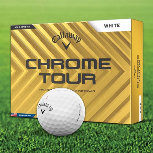 Callaway Chrome Tour Custom Logo Golf Balls / Dozen