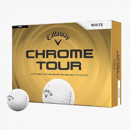 Callaway Chrome Tour 2026 Custom Logo Golf Balls / Dozen