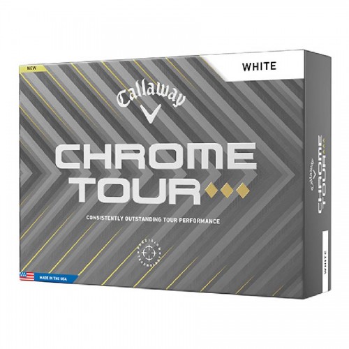 Callaway Chrome Tour Triple Diamond Custom Logo Golf Balls / Dozen