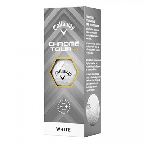Callaway Chrome Tour Triple Diamond Custom Logo Golf Balls / Dozen