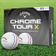 Callaway Chrome Tour X Triple Track 2026 Custom Logo Golf Balls / Dozen