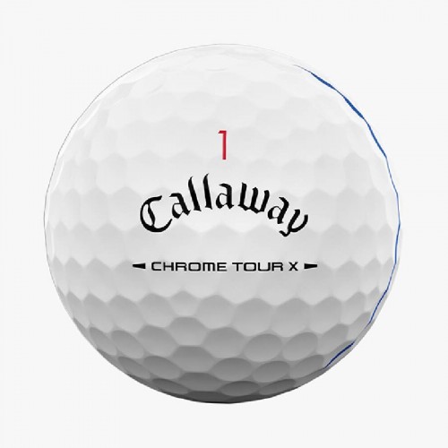 Callaway Chrome Tour X Triple Track 2026 Custom Logo Golf Balls / Dozen