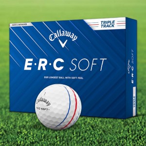 Callaway ERC Soft Triple Track Custom Logo Golf Balls / Dozen Callaway ERC Soft Triple Track Custom Logo Golf Balls / Dozen
