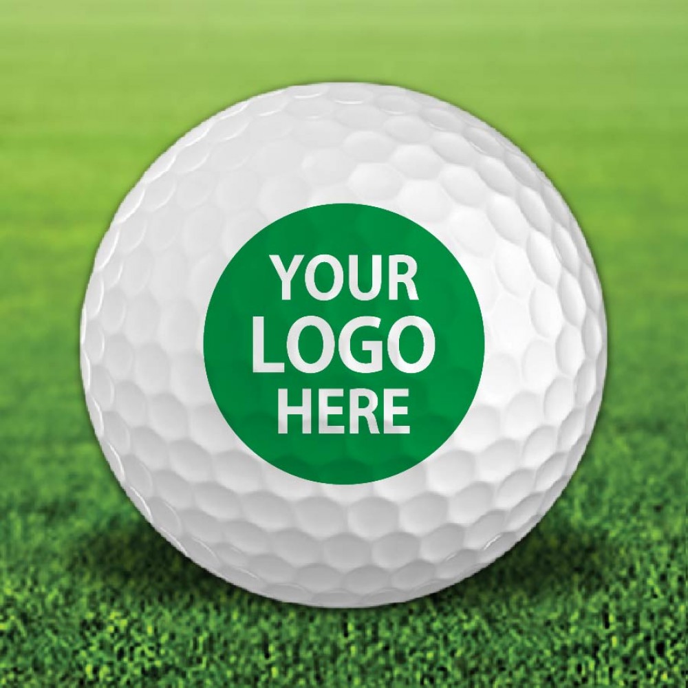 Custom logo golf balls for branded golf tournaments