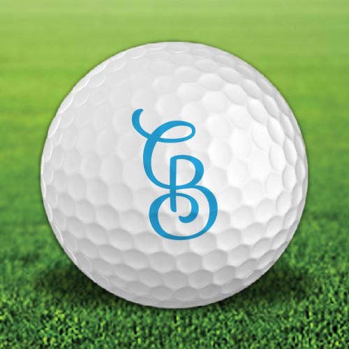 Personalized Text / Initials Golf Balls