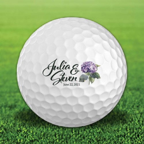Custom Wedding Golf Balls
