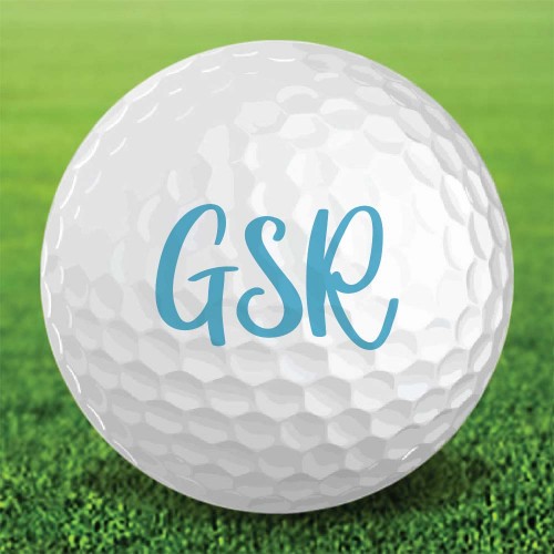 Personalized Golf Balls - Text / Initials 