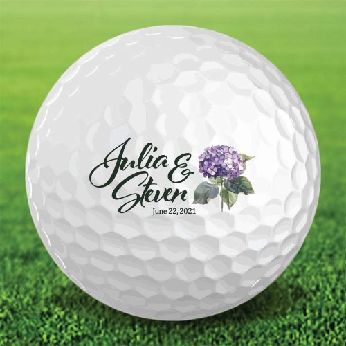 Custom Wedding Golf Balls