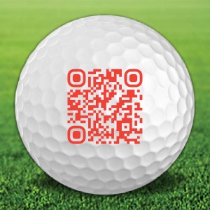 Custom QR Code Golf Balls Custom QR Code Golf Balls