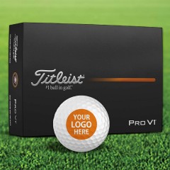 Custom Titleist golf balls for corporate events