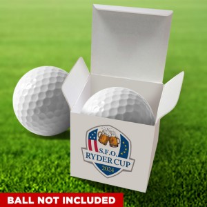 Individual Custom Golf Ball Box Individual Custom Golf Ball Box