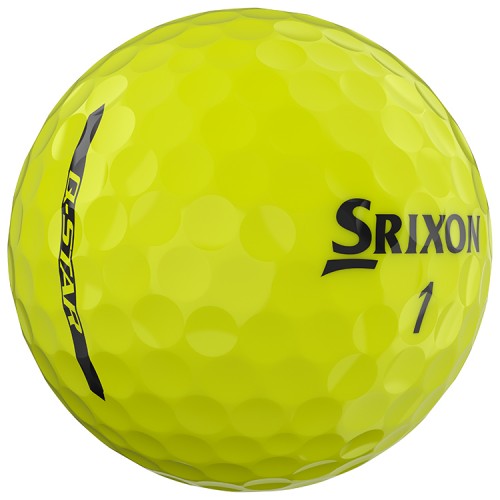 Srixon Q Star 6 Yellow Custom Logo Golf Balls / Dozen 