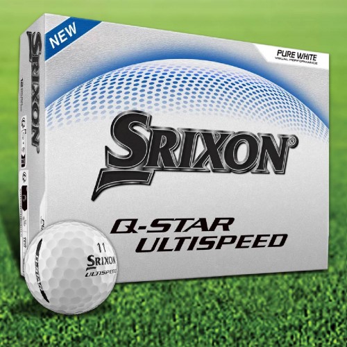 Srixon Q-Star UltiSpeed Custom Logo Golf Balls / Dozen