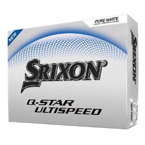 Srixon Q-Star UltiSpeed Custom Logo Golf Balls / Dozen