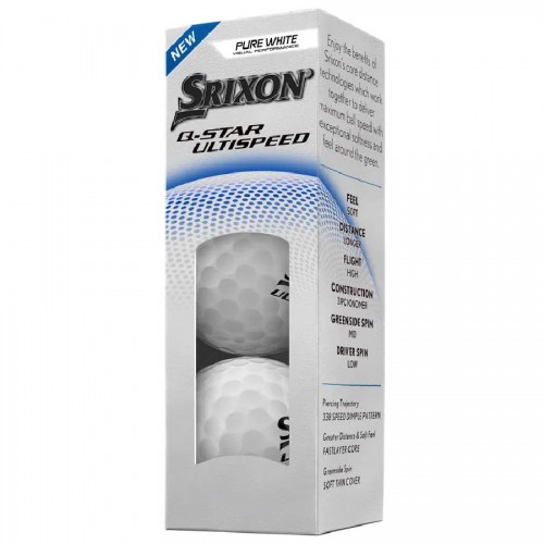 Srixon Q-Star UltiSpeed Custom Logo Golf Balls / Dozen