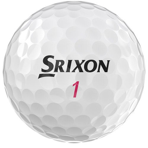Srixon Soft Feel Lady 8 Custom Logo Golf Balls / Dozen