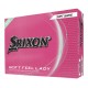 Srixon Soft Feel Lady 9 Custom Logo Golf Balls / Dozen
