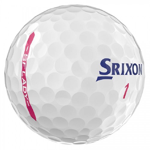Srixon Soft Feel Lady 9 Custom Logo Golf Balls / Dozen