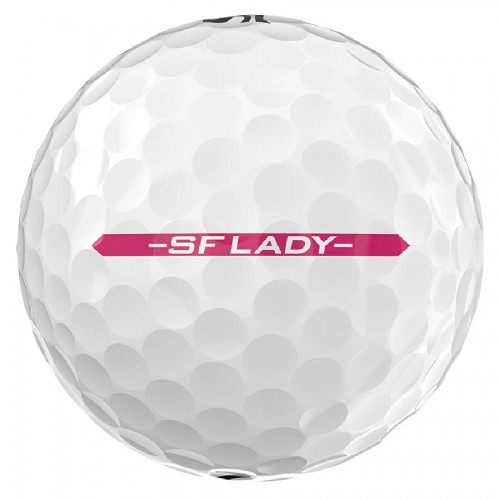 Srixon Soft Feel Lady 9 Custom Logo Golf Balls / Dozen