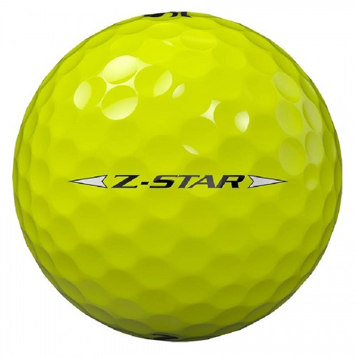 Srixon Z-Star 9 Yellow Custom Logo Golf Balls / Dozen