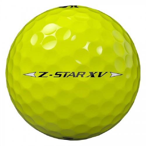 Srixon Z-Star XV 9 Yellow Custom Logo Golf Balls / Dozen