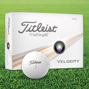 Titleist Velocity Custom Logo Golf Balls / Dozen