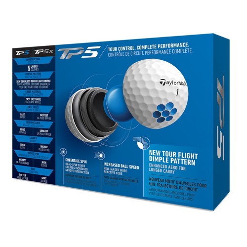 TaylorMade TP5 Personalized Golf Balls / Dozen